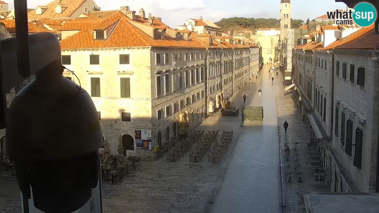 Live Webcam Dubrovnik Stradun