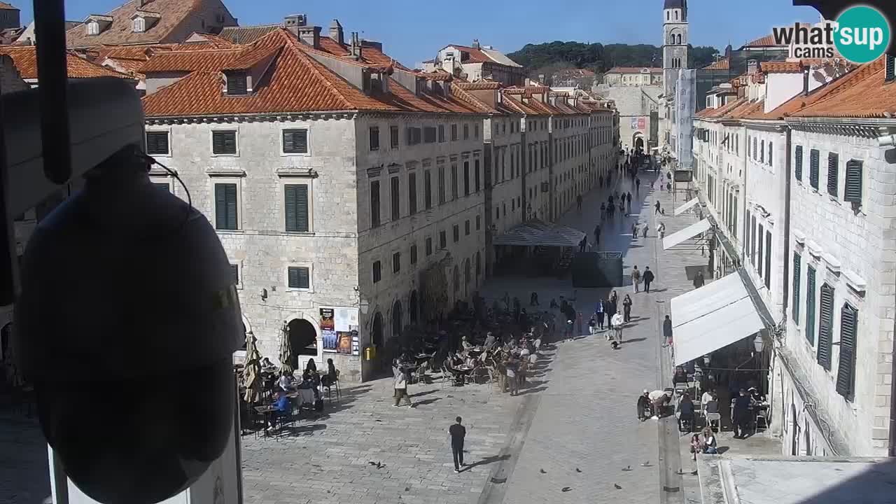 Webcam Ragusa (Dubrovnik) Stradun