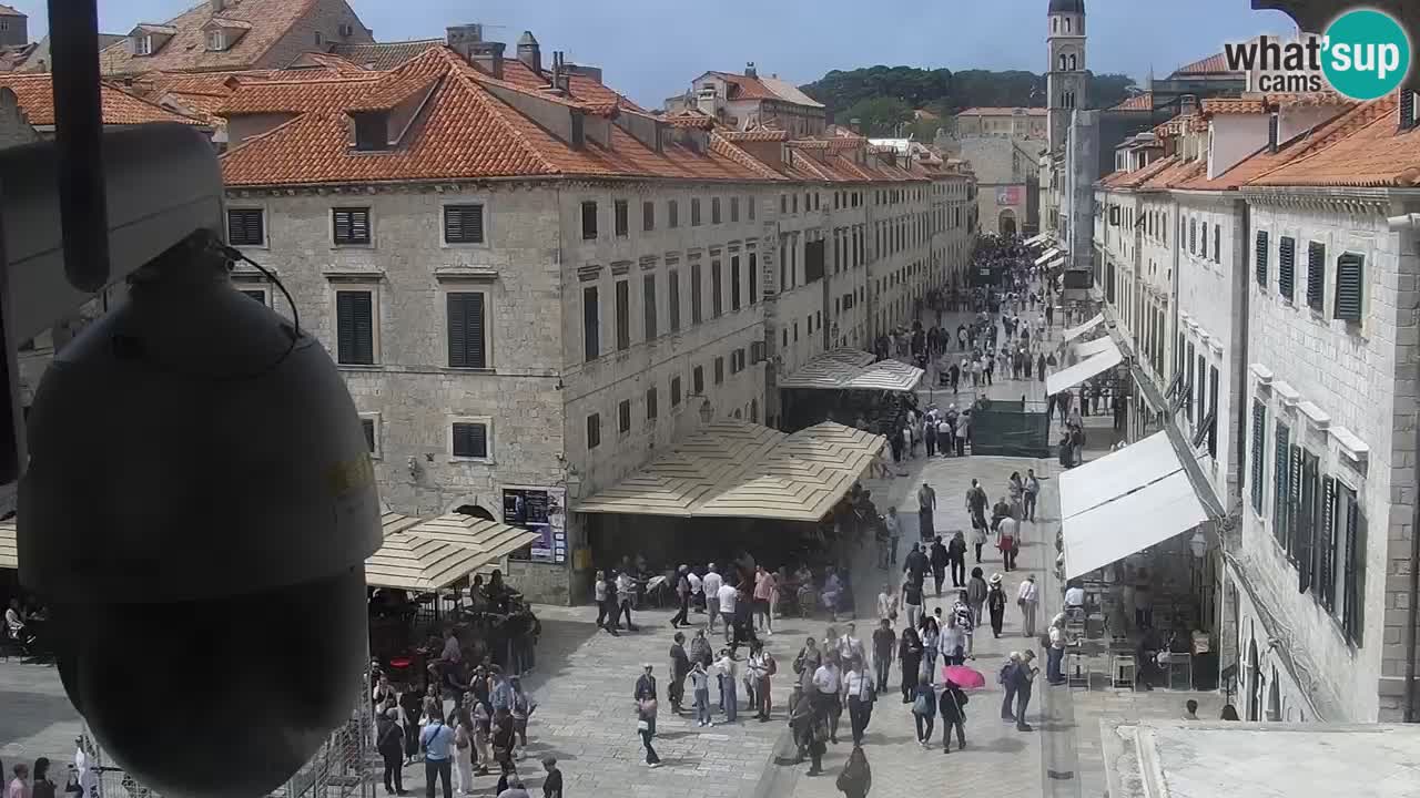 Kamera v živo Dubrovnik Stradun / Placa