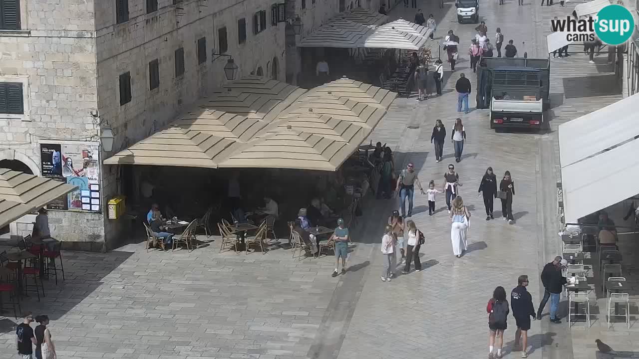 Live Webcam Dubrovnik Stradun