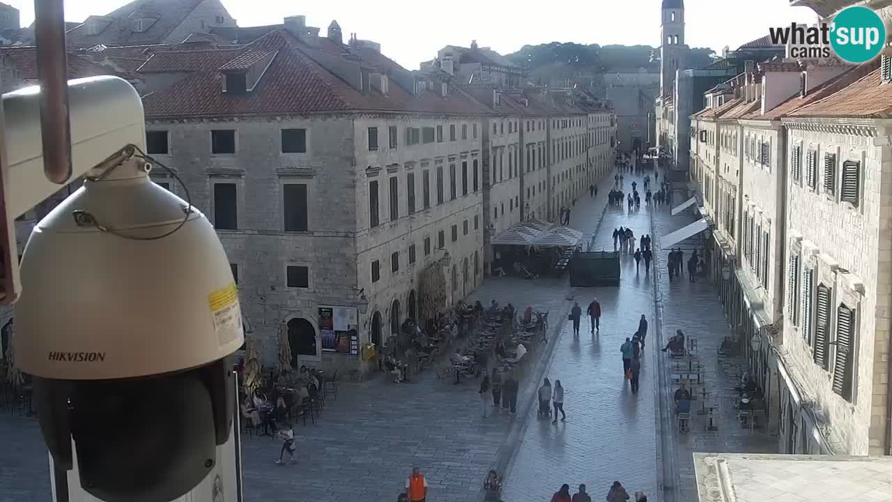 Live Webcam Dubrovnik Stradun