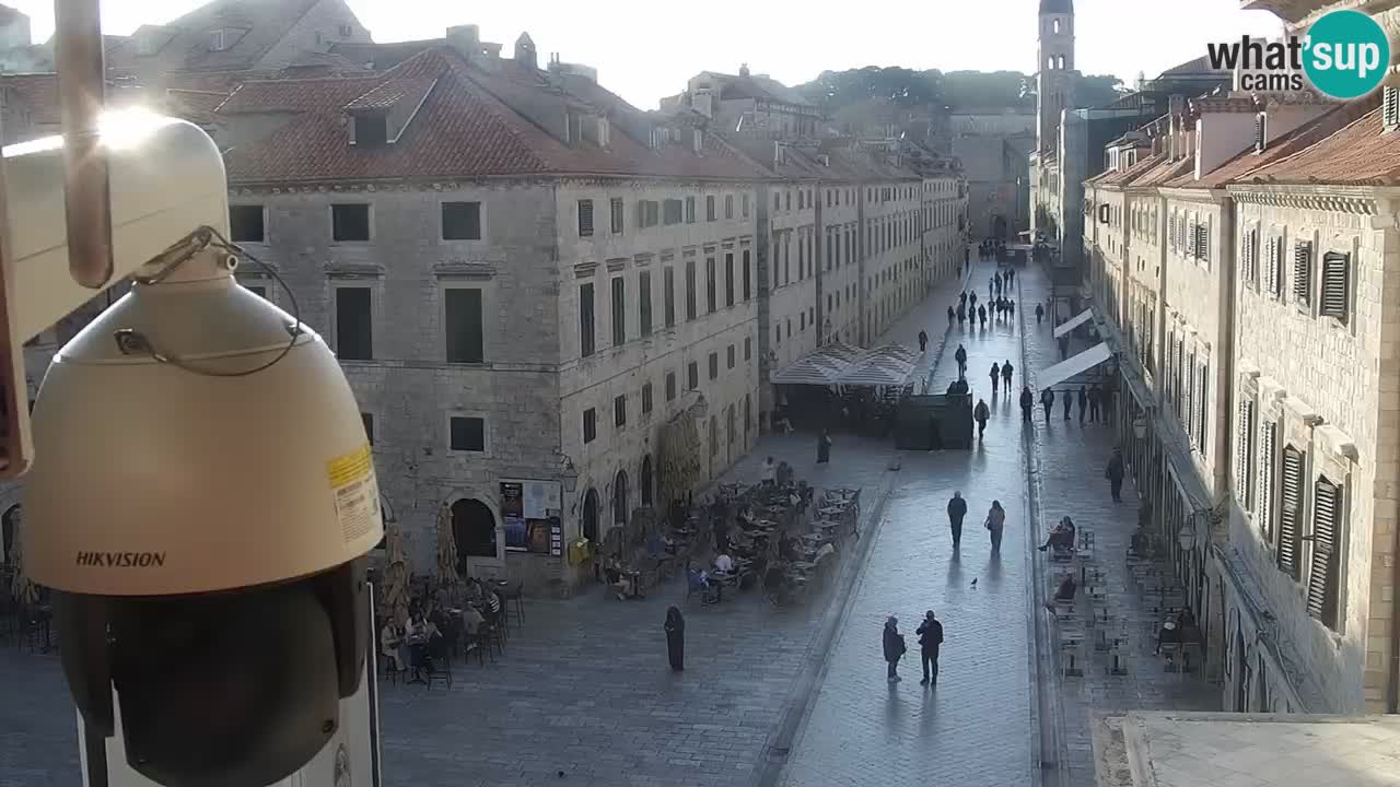 Live Webcam Dubrovnik Stradun