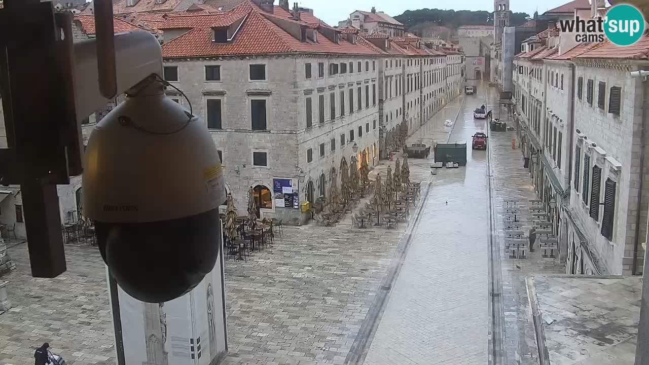 Live Webcam Dubrovnik Stradun