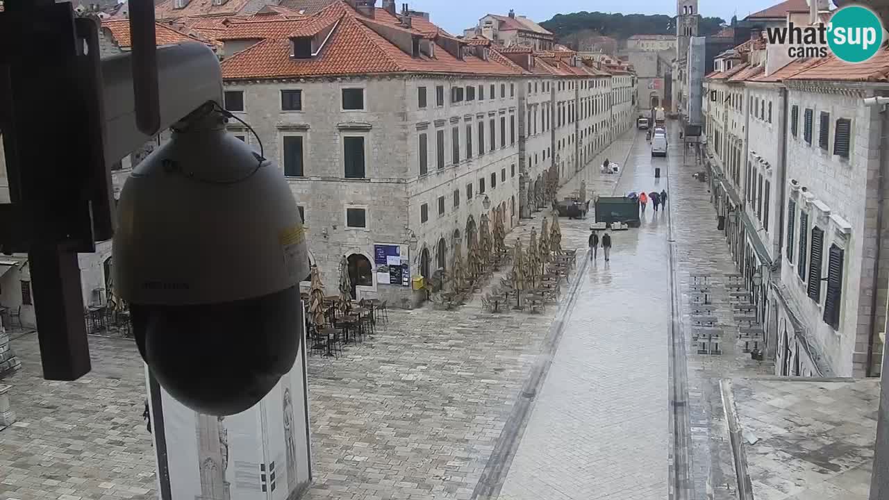 Live Webcam Dubrovnik Stradun