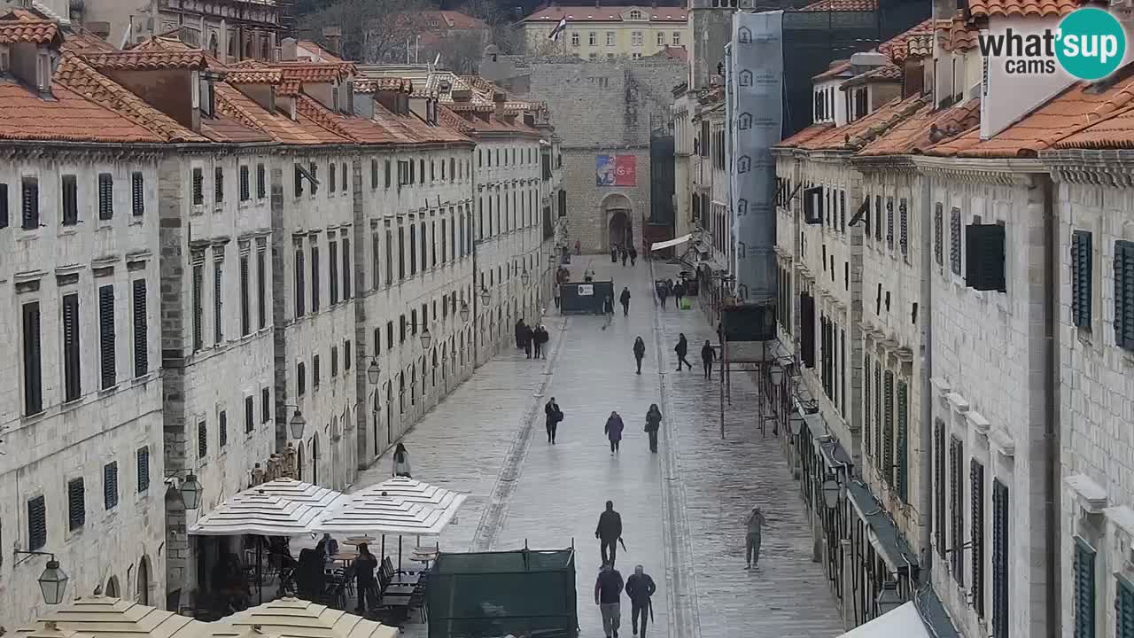 Kamera v živo Dubrovnik Stradun / Placa