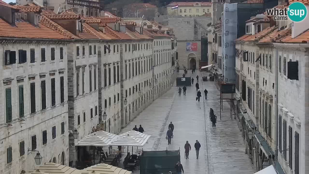 Webcam Ragusa (Dubrovnik) Stradun