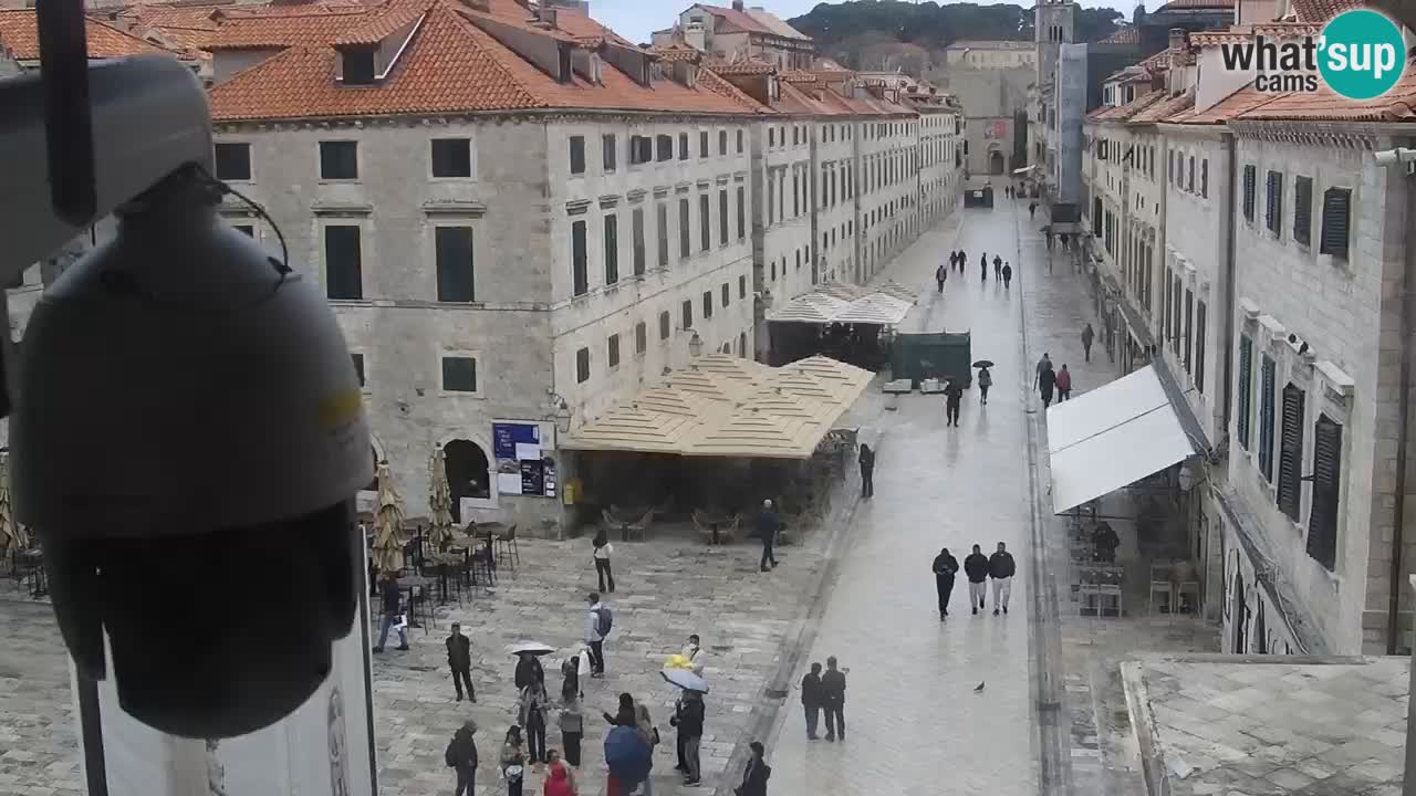 Kamera v živo Dubrovnik Stradun / Placa