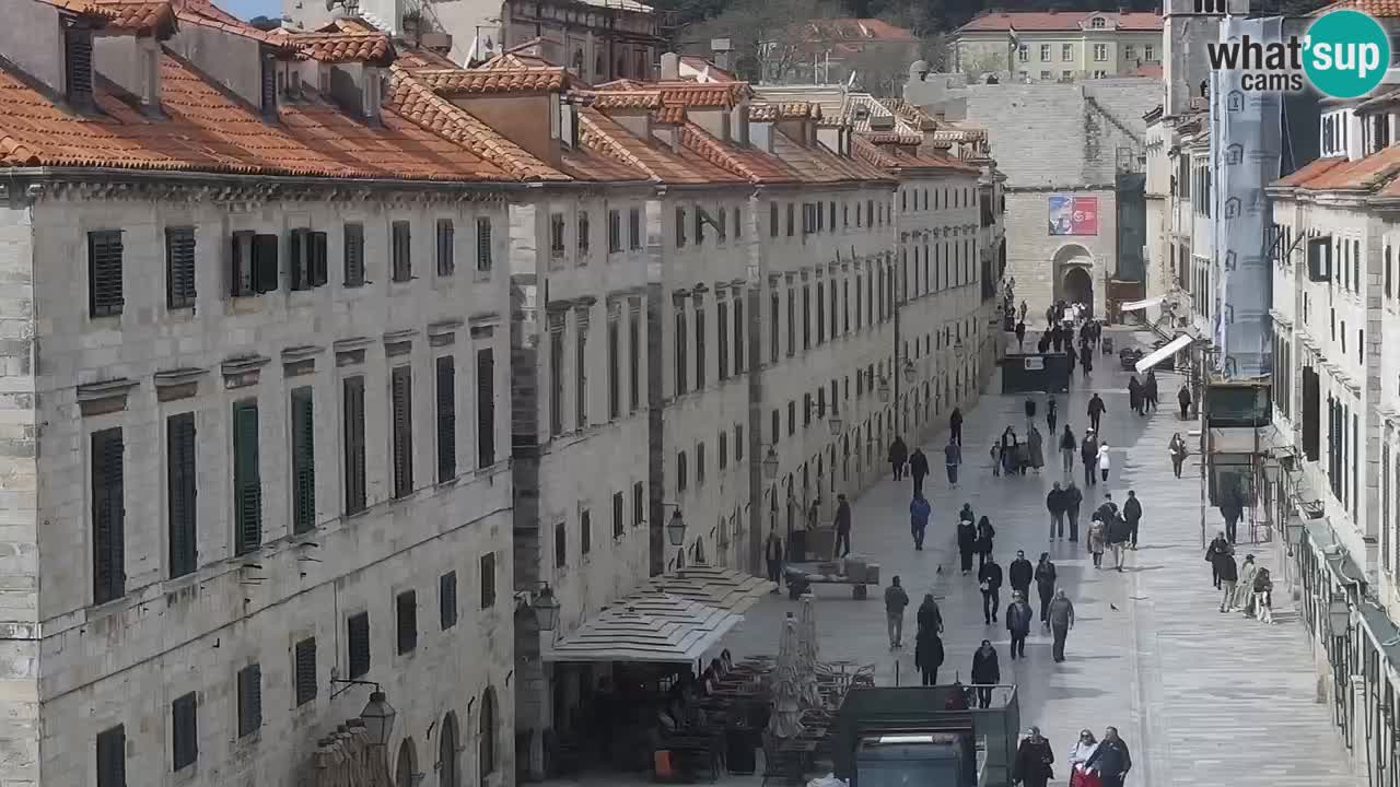 Livecam Dubrovnik Stradun
