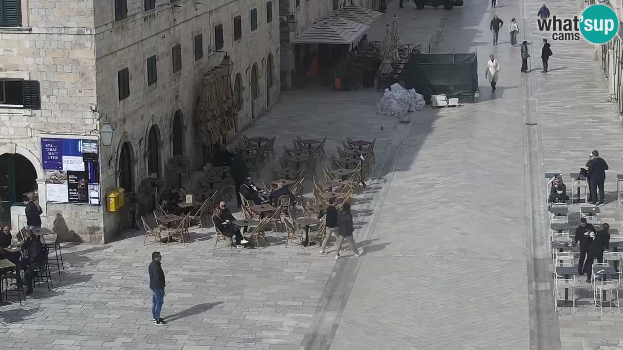 Webcam Ragusa (Dubrovnik) Stradun