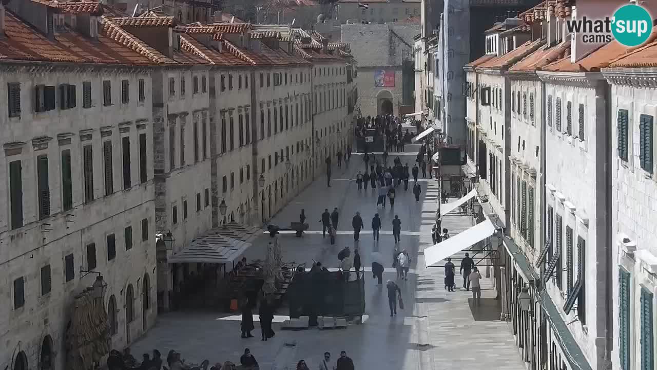 Livecam Dubrovnik Stradun
