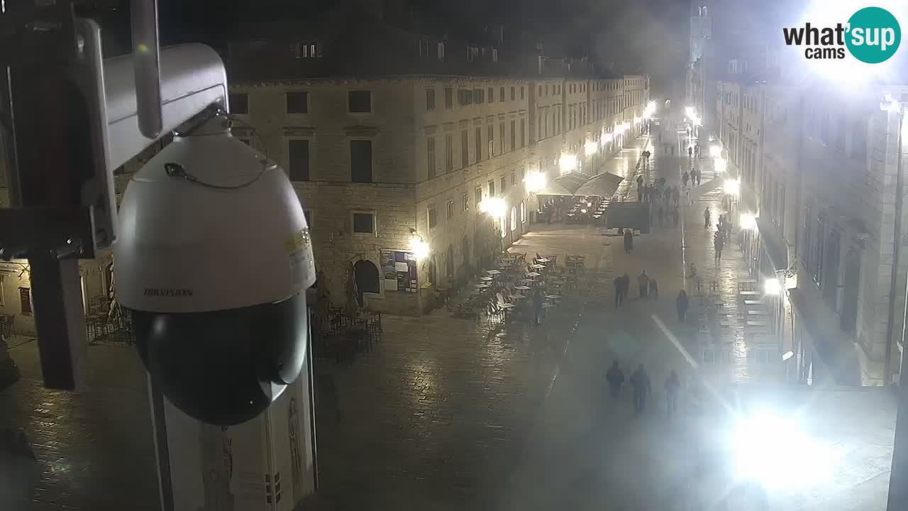 Live Webcam Dubrovnik Stradun