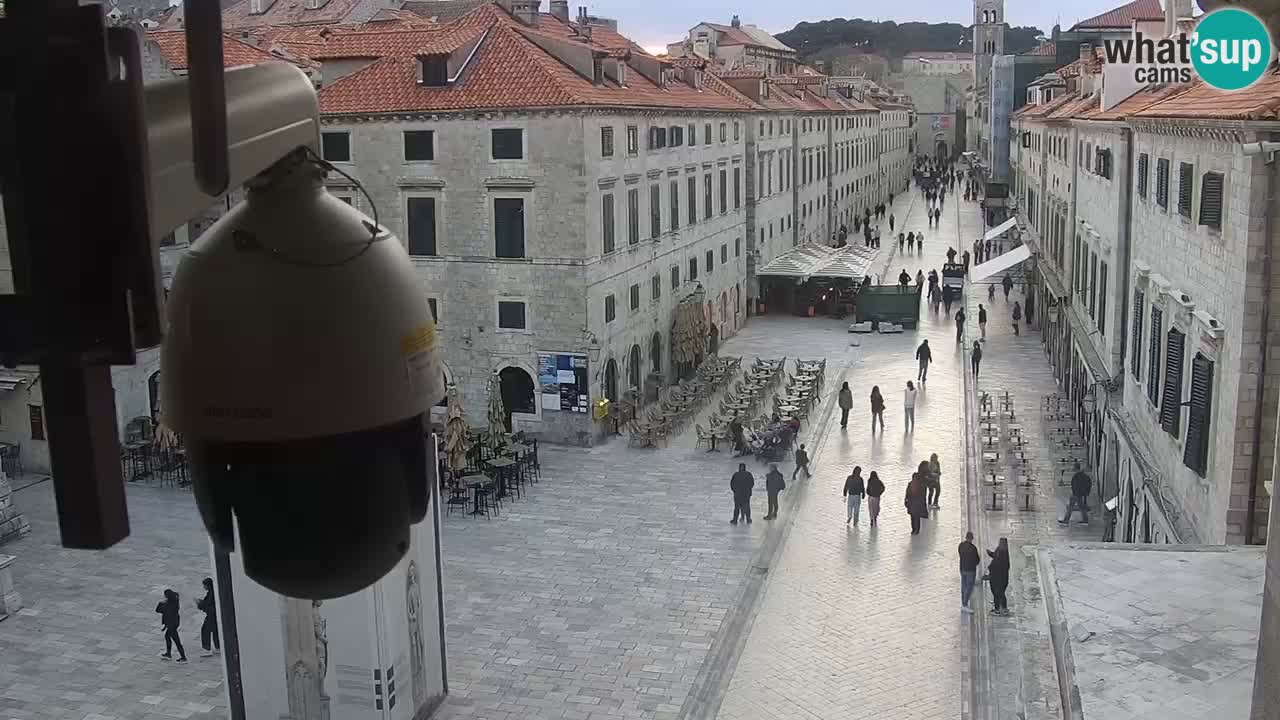 Kamera v živo Dubrovnik Stradun / Placa