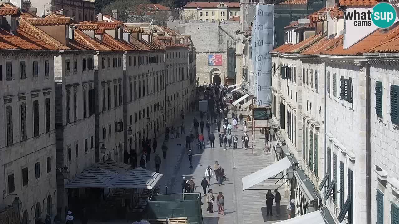 Kamera v živo Dubrovnik Stradun / Placa