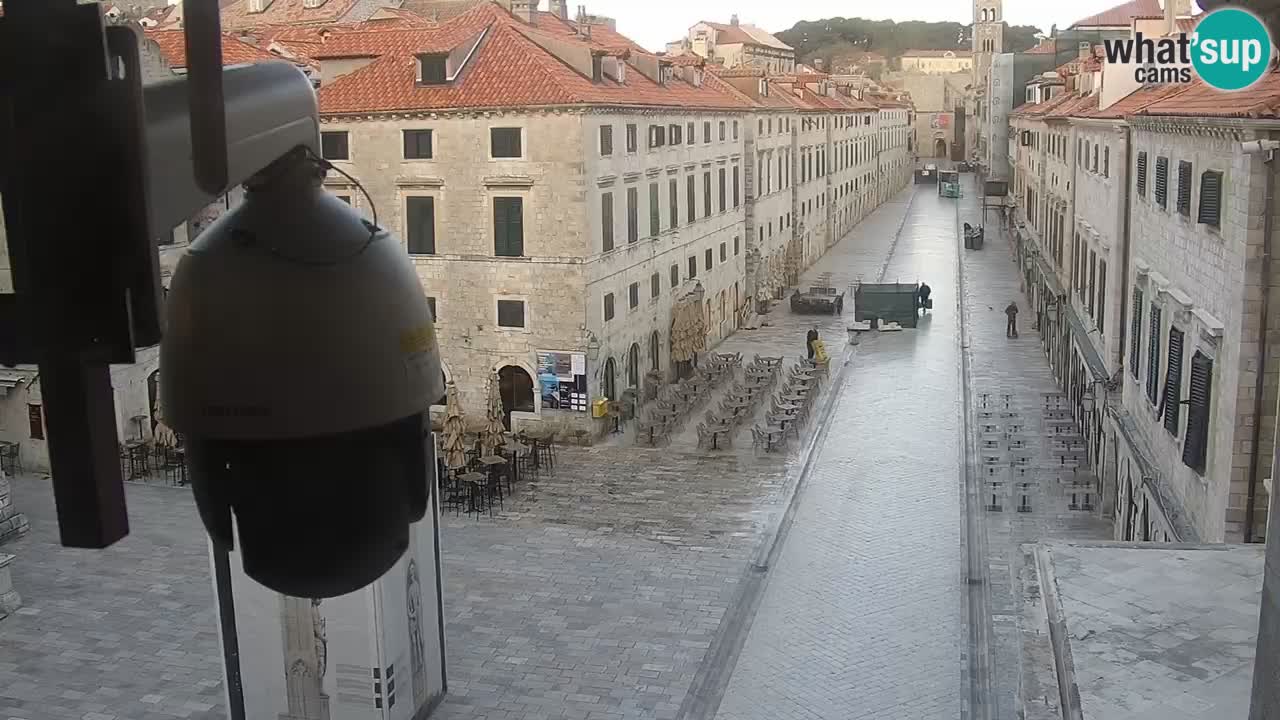 Live Webcam Dubrovnik Stradun