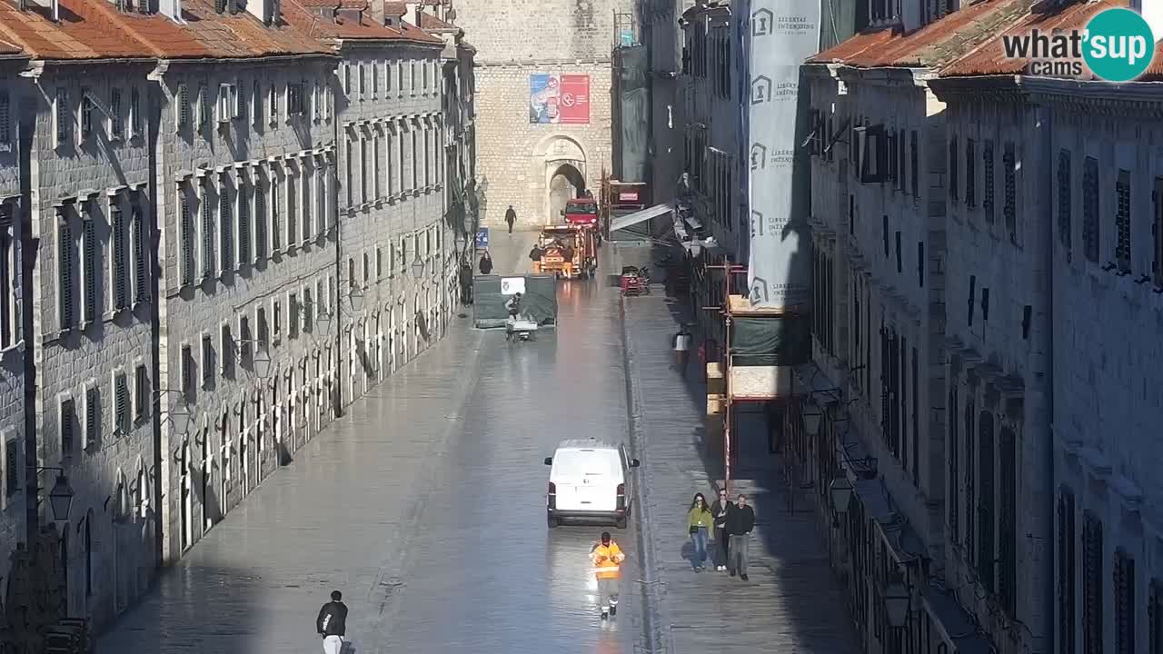 Live Webcam Dubrovnik Stradun