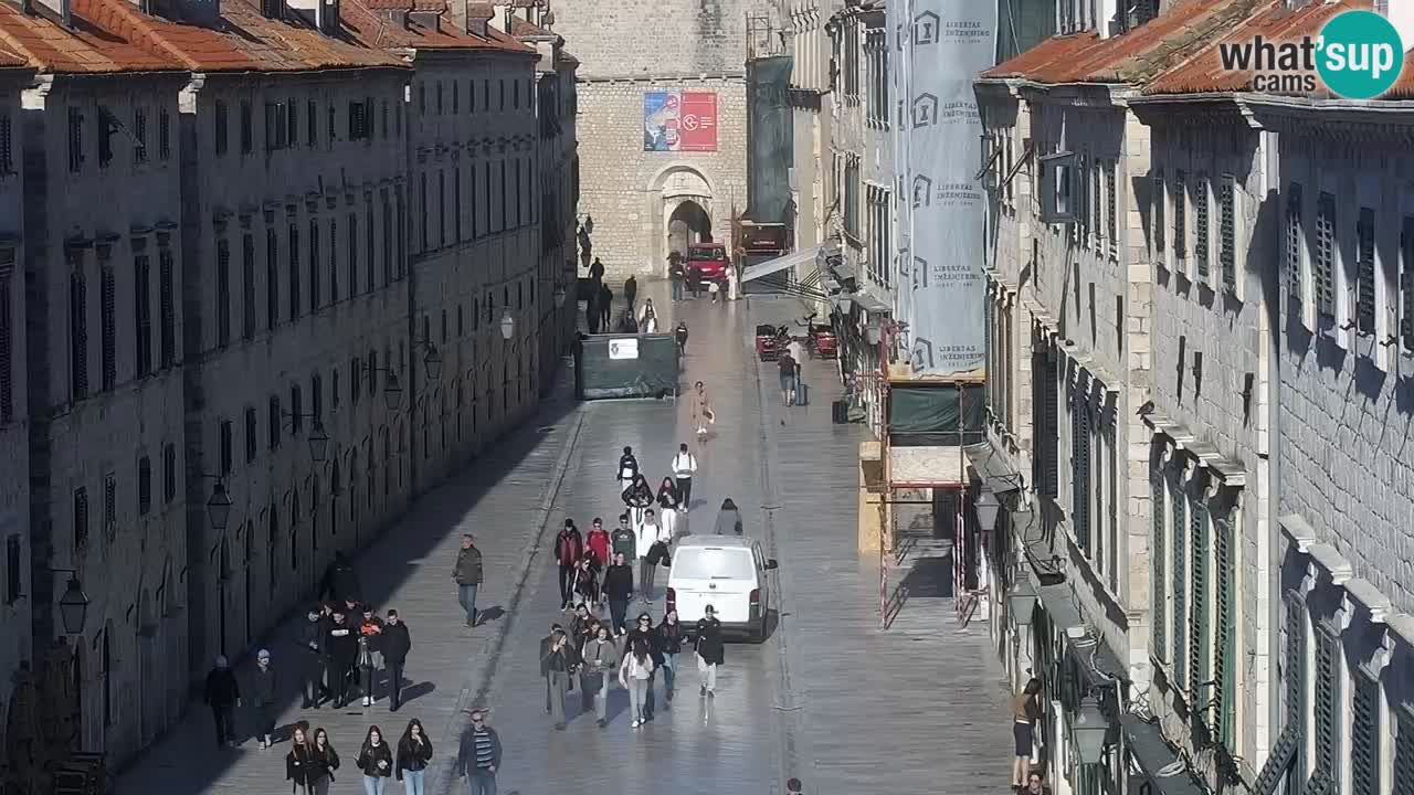 Webcam Ragusa (Dubrovnik) Stradun
