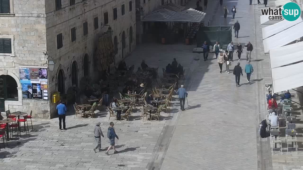 Webcam Ragusa (Dubrovnik) Stradun