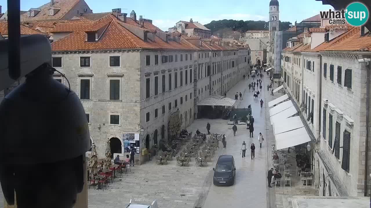 Kamera v živo Dubrovnik Stradun / Placa