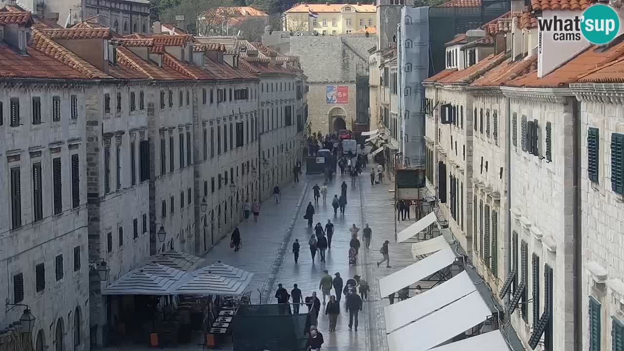 Kamera v živo Dubrovnik Stradun / Placa