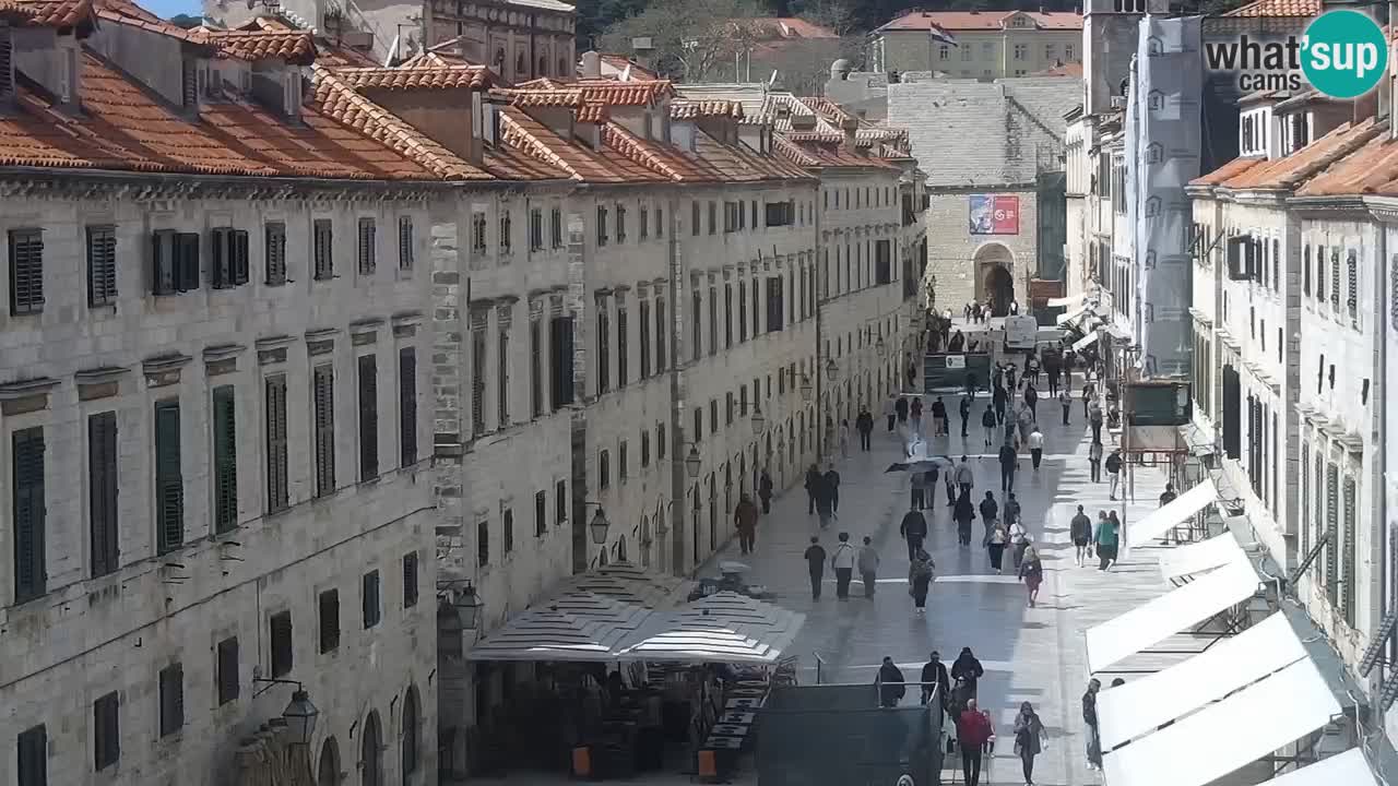 Webcam Ragusa (Dubrovnik) Stradun