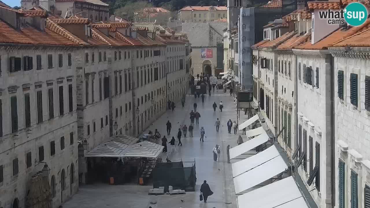 Live Webcam Dubrovnik Stradun