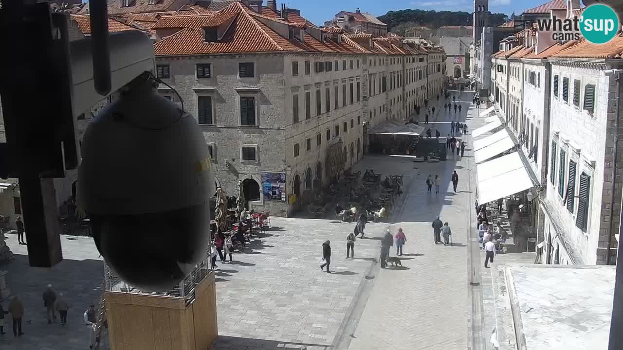 Kamera v živo Dubrovnik Stradun / Placa