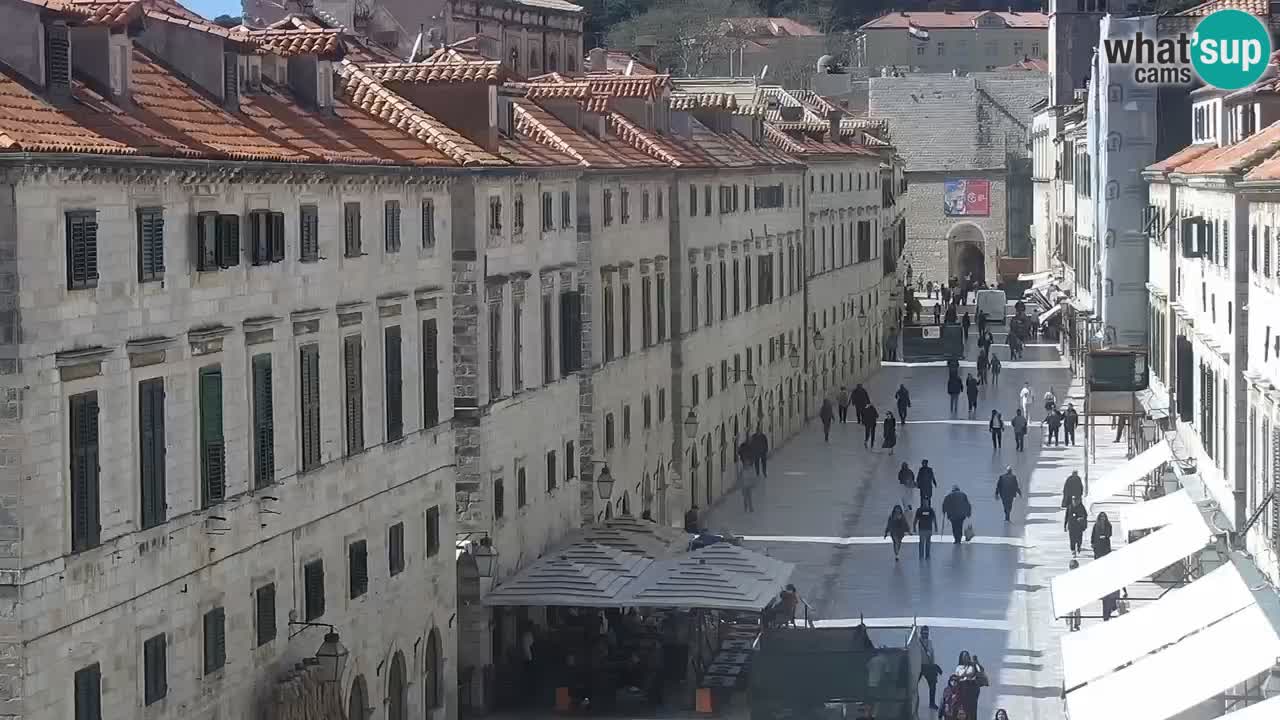 Camera en vivo Dubrovnik Stradun
