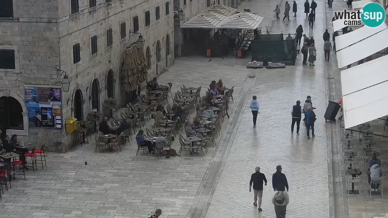 Kamera v živo Dubrovnik Stradun / Placa