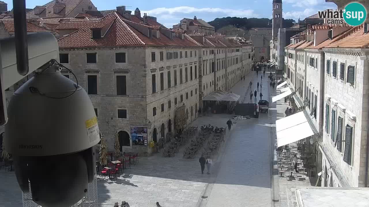 Live Webcam Dubrovnik Stradun