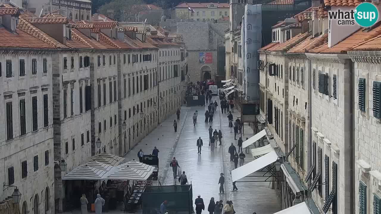 Kamera v živo Dubrovnik Stradun / Placa