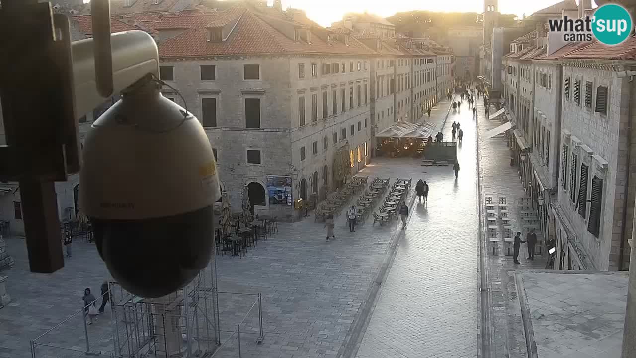 Live Webcam Dubrovnik Stradun