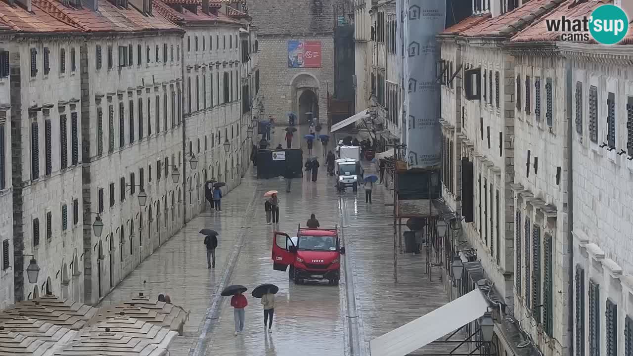 Live Webcam Dubrovnik Stradun