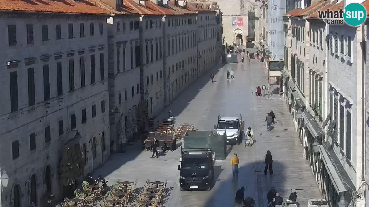 Live Webcam Dubrovnik Stradun