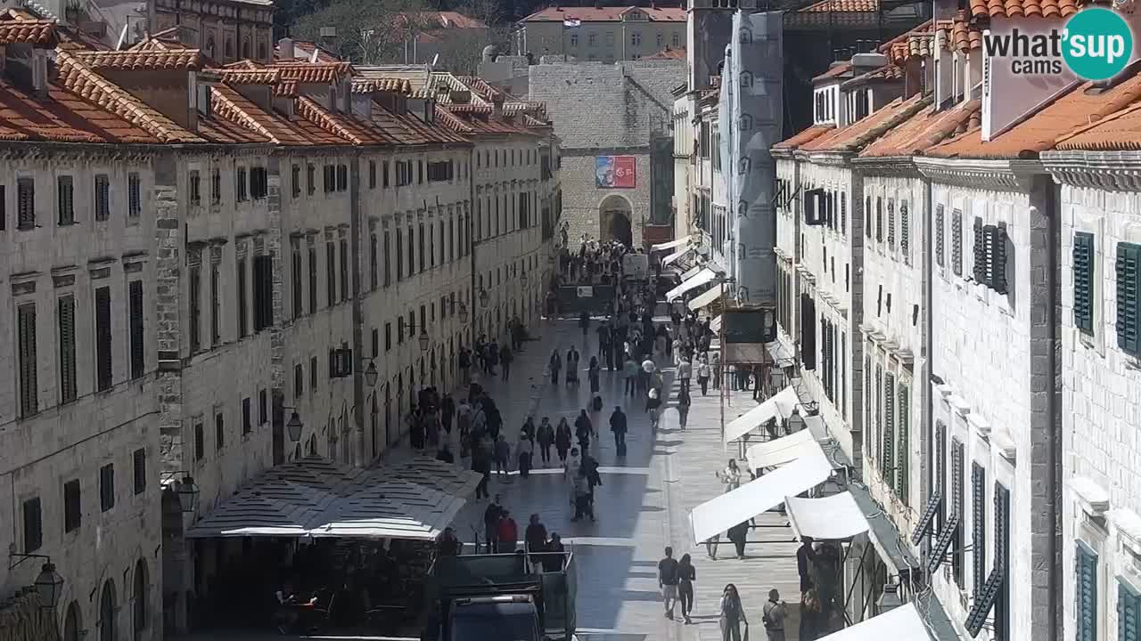 Kamera v živo Dubrovnik Stradun / Placa