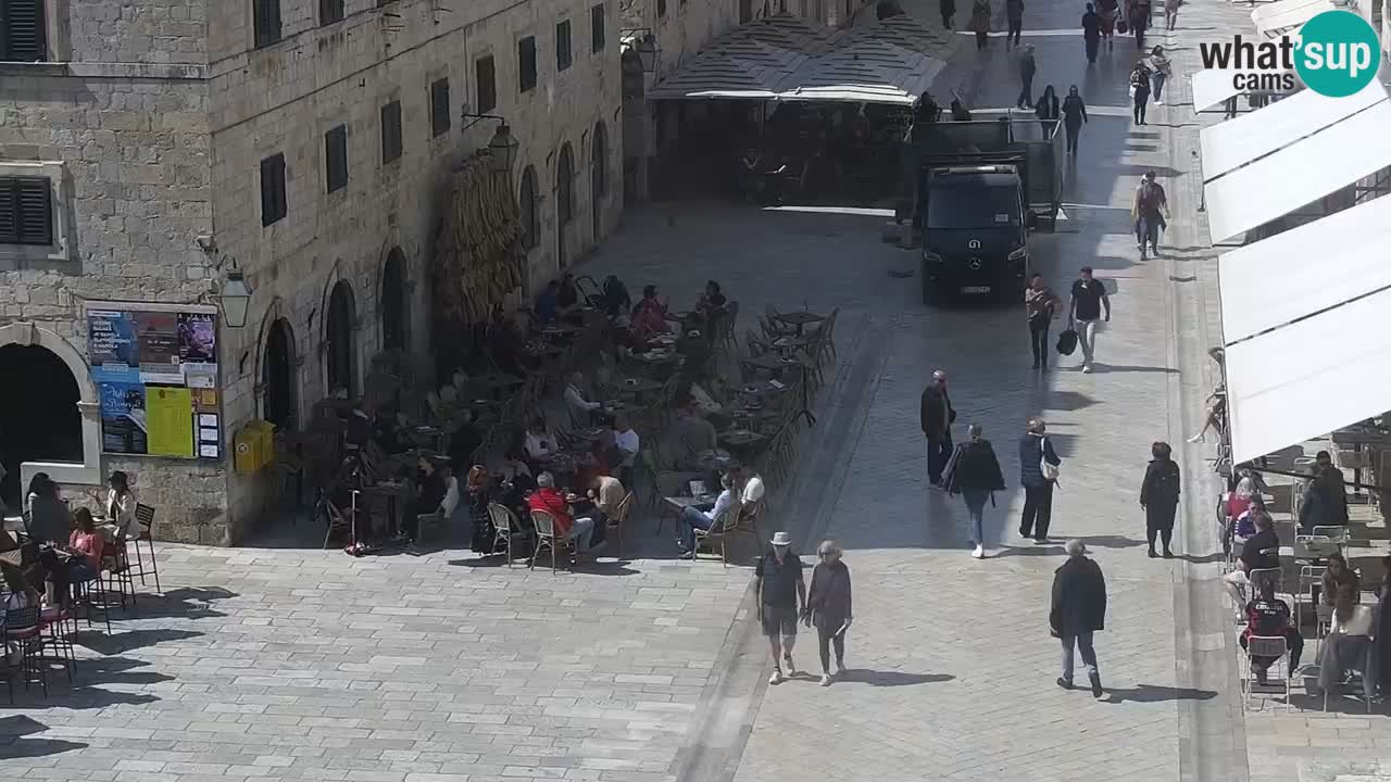 Kamera v živo Dubrovnik Stradun / Placa