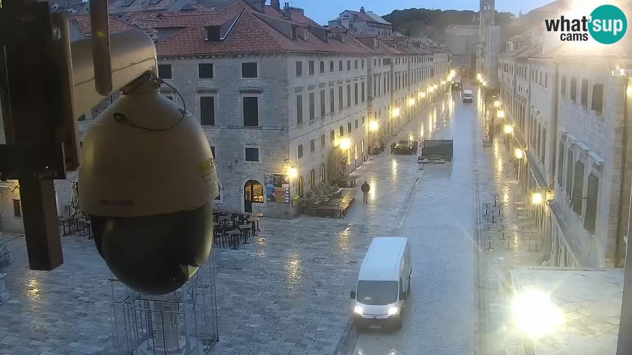 Live Webcam Dubrovnik Stradun