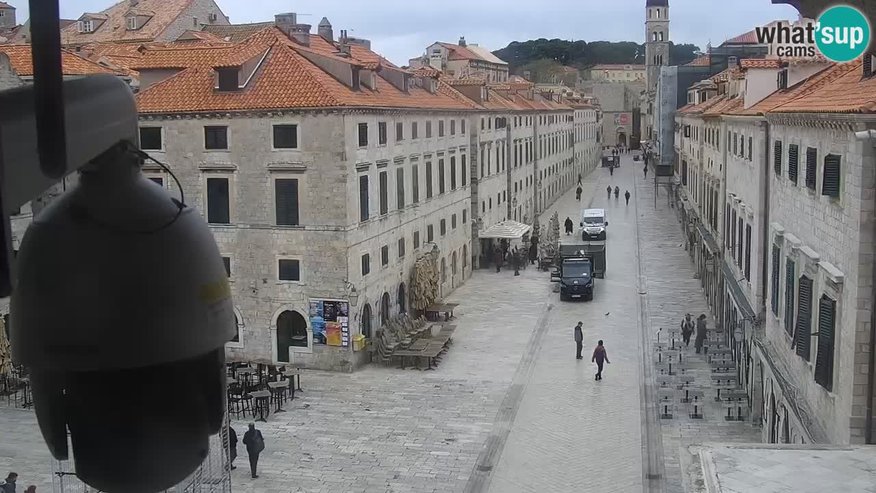 Kamera v živo Dubrovnik Stradun / Placa