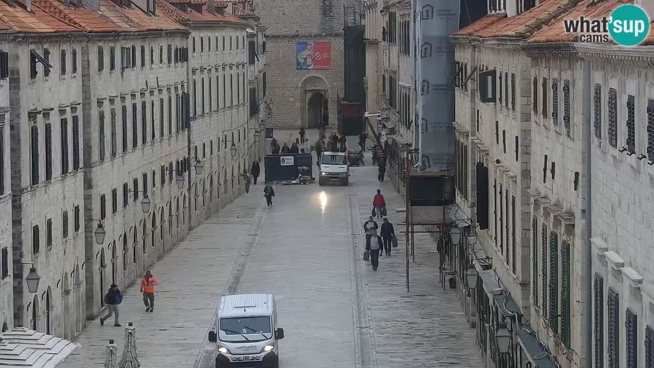 Kamera v živo Dubrovnik Stradun / Placa