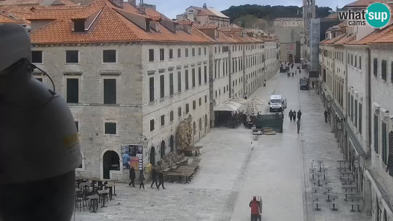 Live Webcam Dubrovnik Stradun