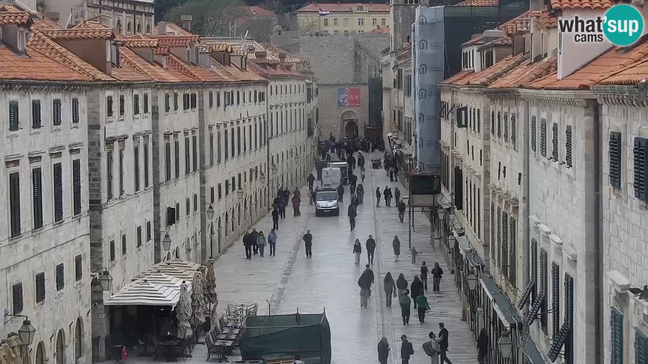Kamera v živo Dubrovnik Stradun / Placa