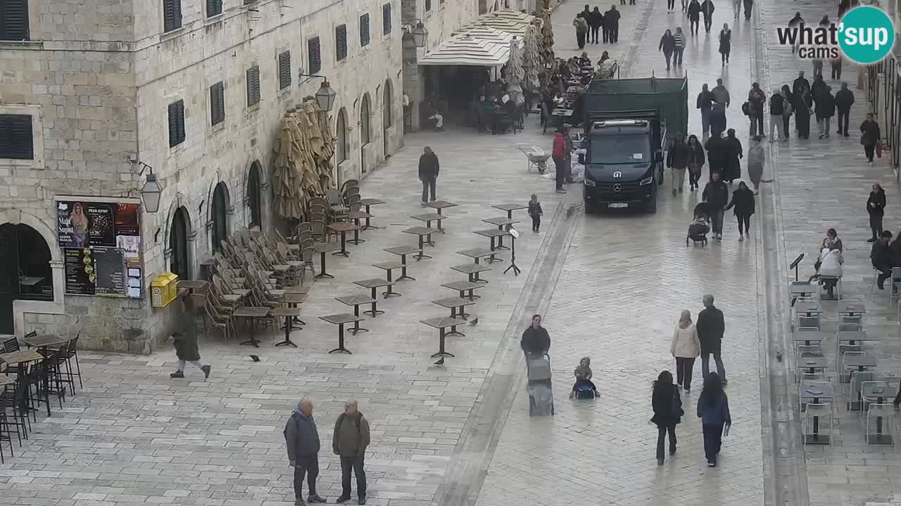 Livecam Dubrovnik Stradun