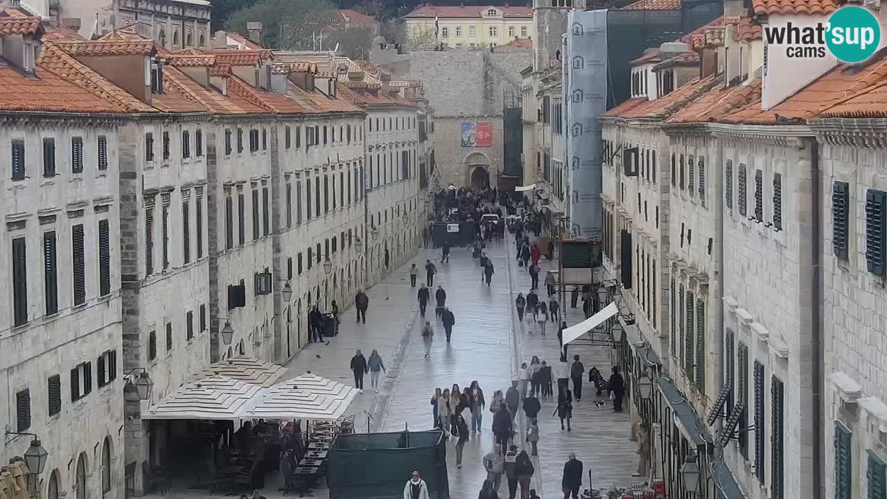 Webcam Ragusa (Dubrovnik) Stradun