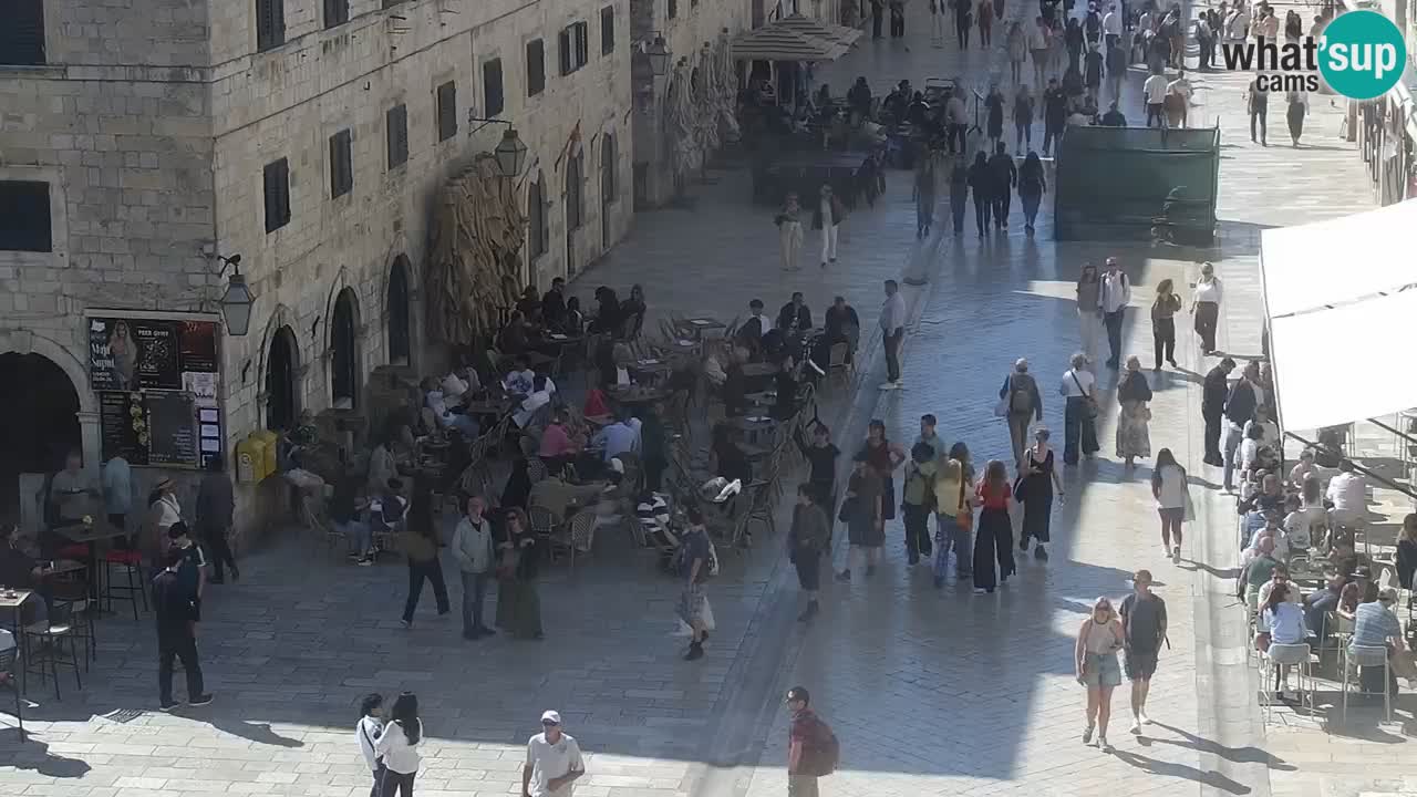 Live Webcam Dubrovnik Stradun