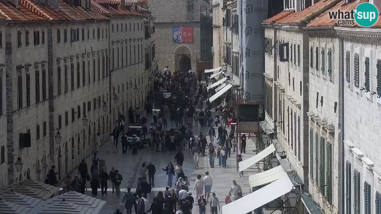Livecam Dubrovnik Stradun