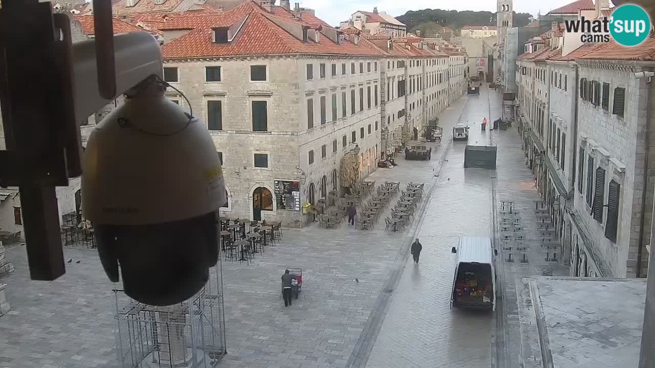 Live Webcam Dubrovnik Stradun