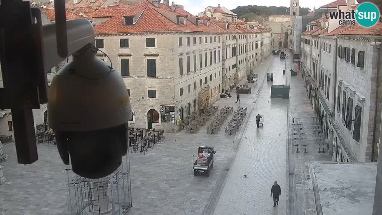 Live Webcam Dubrovnik Stradun