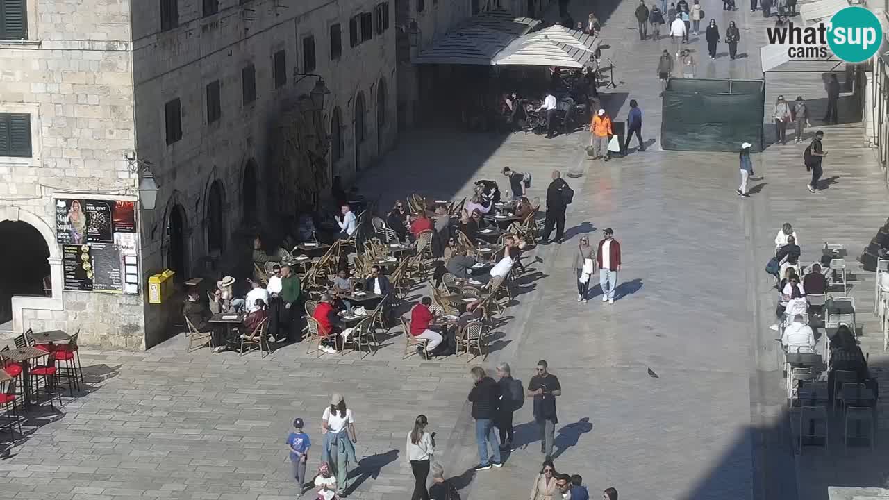 Kamera v živo Dubrovnik Stradun / Placa