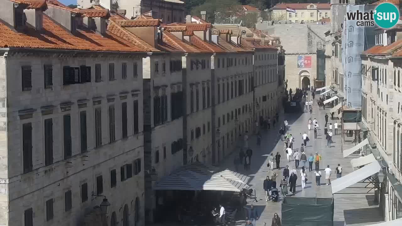 Webcam Ragusa (Dubrovnik) Stradun
