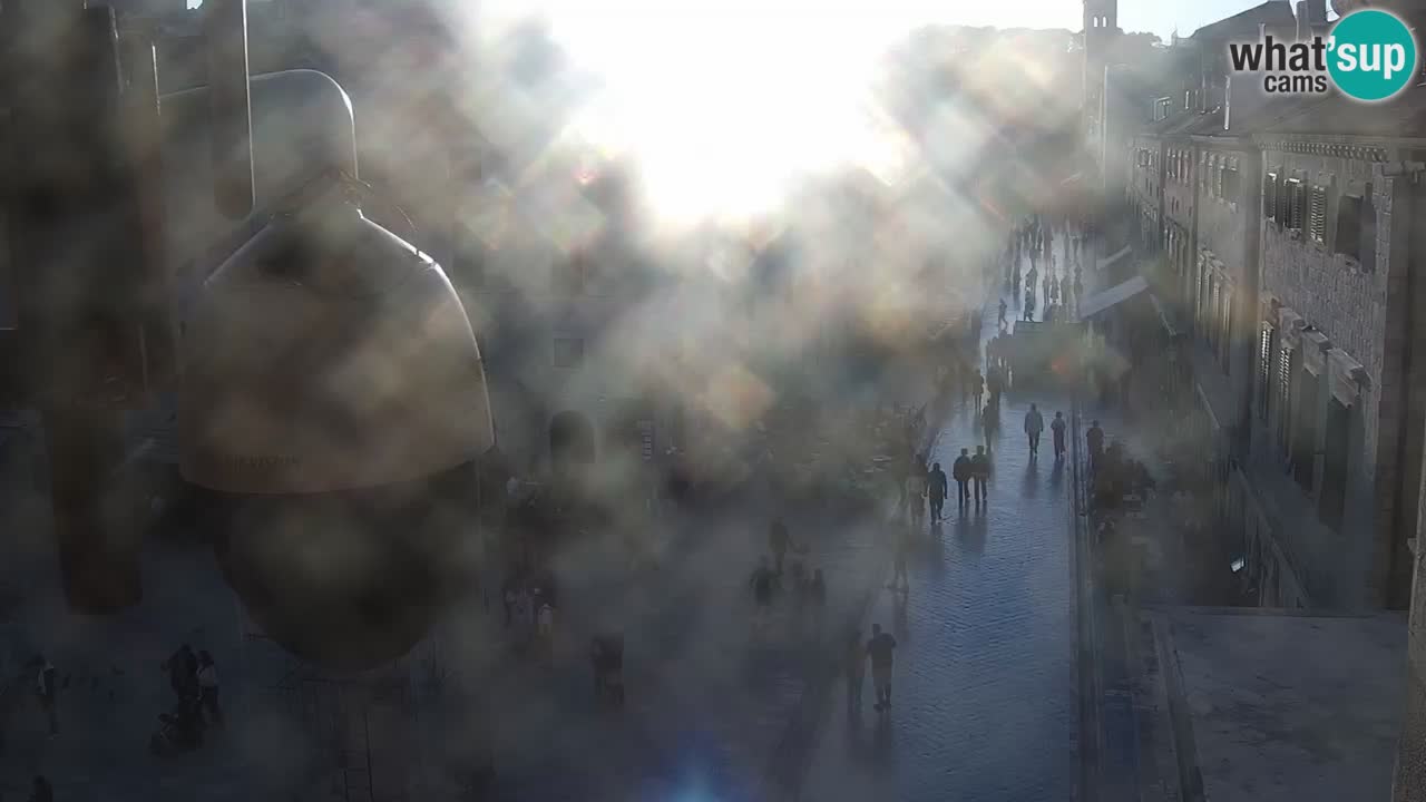 Live Webcam Dubrovnik Stradun
