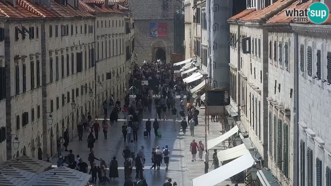 Webcam Ragusa (Dubrovnik) Stradun